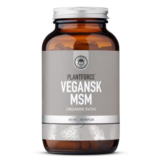 plantforce vegan msm caps