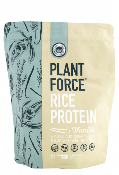 Plantforce - Rice Protein - Vanilla - 800g