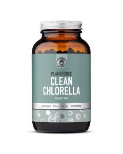 Plantforce - Clean Chlorella  - 250 g / 1000 tabletter (250 mg)