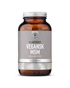 plantforce vegan msm caps